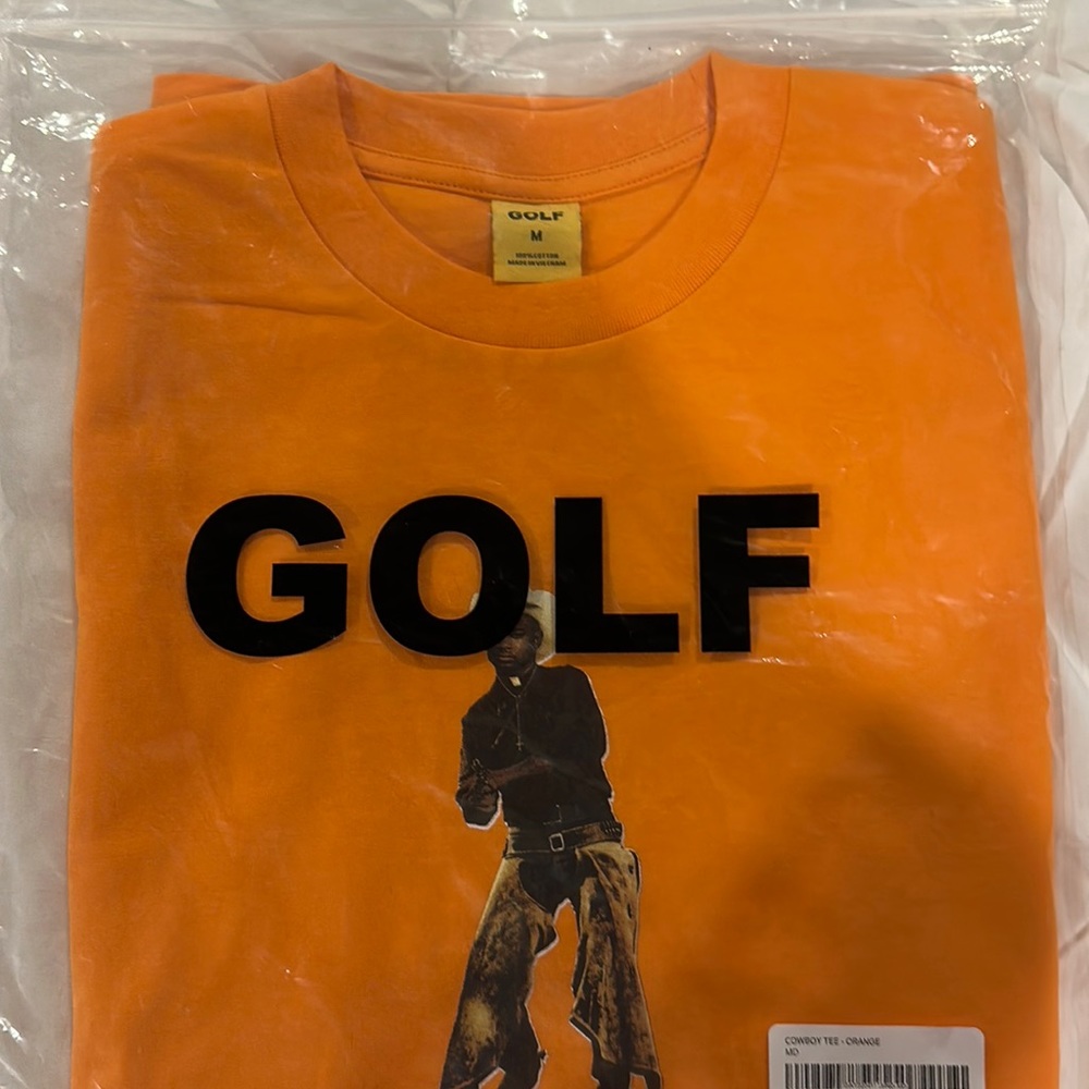 Orange Golf Wang Cowboy Tshirt